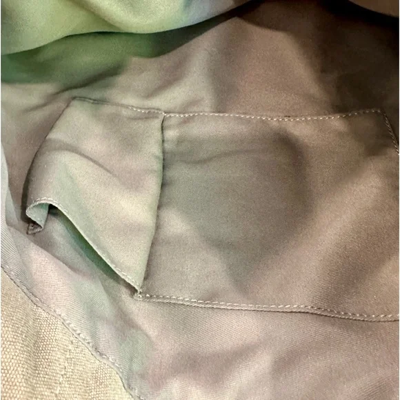 Hearth & Hand Magnolia Canvas Leather Two Tone Tote Bag MCB5252P - Picture 4 of 4